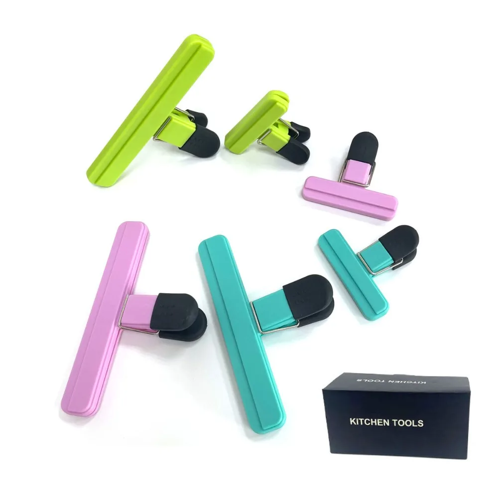 6pcs Household Food Seal Clip Moisture-proof Plastic Clip New Fries Sealing Clip for Kitchen
6pcs Household Food Seal Clip Moisture-proof Plastic Clip New Fries Sealing Clip for Kitchen