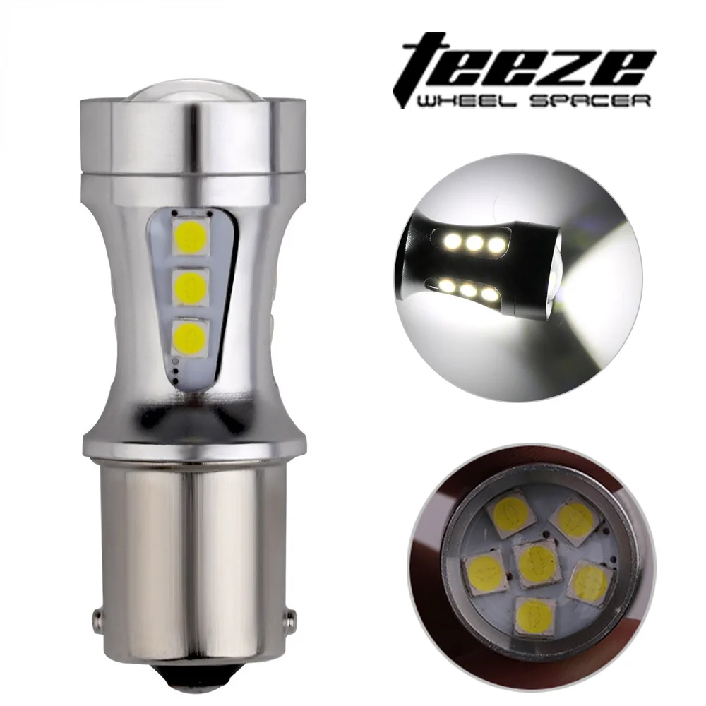 TEEZE 2x P21W светодиодный BAY15D PY21W BA15S Белый 1080LM Автомобильный светодиодный фонарь P21/5 W сигнал поворота 1156 3030 1157 T20 T15 W21/5 W 7443 18SMD 18 светодиодный
TEEZE 2x P21W светодиодный BAY15D PY21W BA15S Белый 1080LM Автомобильный светодиодный фонарь P21/5 W сигнал поворота 1156 3030 1157 T20 T15 W21/5 W 7443 18SMD 18 светодиодный