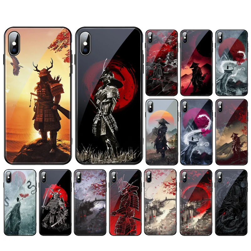 Japanese Samurai Glass phone case For iphone 15 14 13 Pro Max 12 11 Pro Max XS Mobile Phone Case Funda
Japanese Samurai Glass phone case For iphone 15 14 13 Pro Max 12 11 Pro Max XS Mobile Phone Case Funda