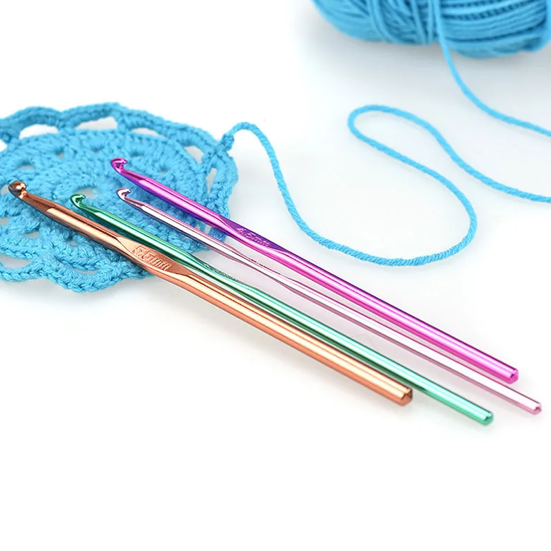 Knitting Needlest 14pcs/Set Multicolour Aluminium Crochets 2mm To 12mm Hemp Flower Crochet for Home Diy Handmade Weaving Tools
Knitting Needlest 14pcs/Set Multicolour Aluminium Crochets 2mm To 12mm Hemp Flower Crochet for Home Diy Handmade Weaving Tools
