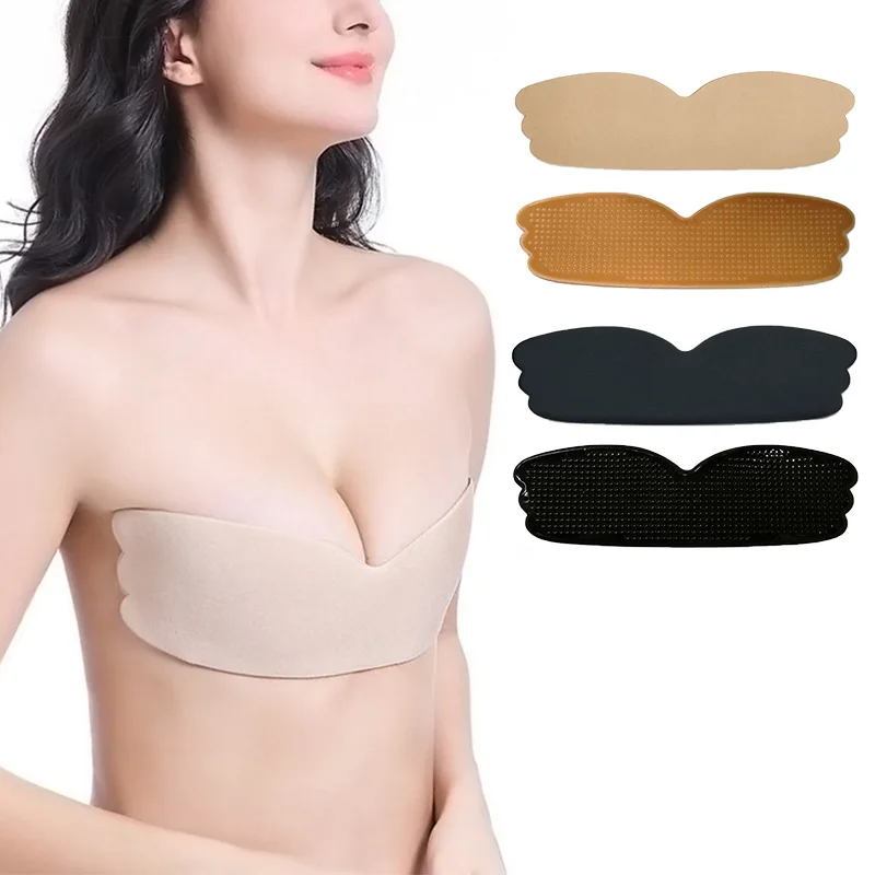 Пикантный женский Невидимый липкий бюстгальтер пуш-ап, силиконовые клейкие бюстгальтеры, вкладыши для сосков, закрывающие бретельки, бесшо...
Пикантный женский Невидимый липкий бюстгальтер пуш-ап, силиконовые клейкие бюстгальтеры, вкладыши для сосков, закрывающие бретельки, бесшо...