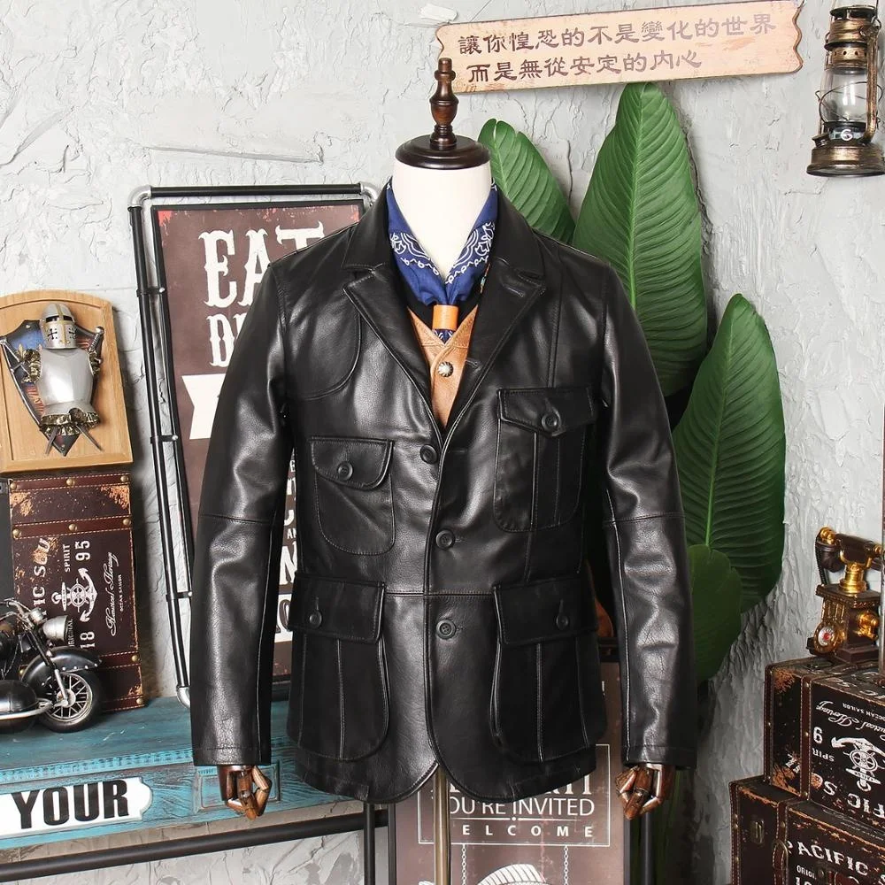 Free shipping.2020 new.Mens vintage genuine leather Jacket,quality black leather suit.cowhide Casual clothing.leather coat
Free shipping.2020 new.Mens vintage genuine leather Jacket,quality black leather suit.cowhide Casual clothing.leather coat
