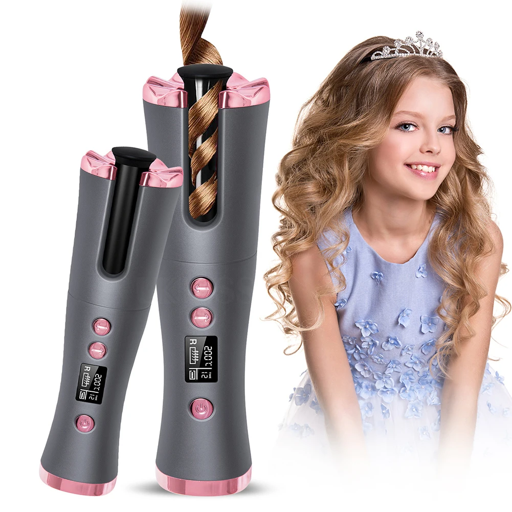 Fully Automatic Curling Iron Rechargeable Wireless Rotating Large Volume Perm Safe Curling Hair Beauty Tools for Girls Women
Fully Automatic Curling Iron Rechargeable Wireless Rotating Large Volume Perm Safe Curling Hair Beauty Tools for Girls Women