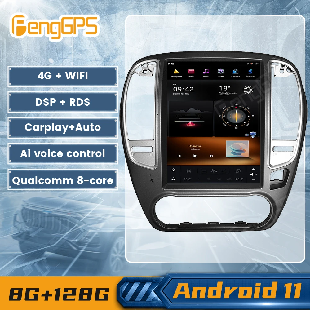 Android11 Auto Stereo For Nissan Sylphy 2005-2012 Audio Multimedia Player GPS Navi Wireless Carplay Tesla Style Screen Head Unit
Android11 Auto Stereo For Nissan Sylphy 2005-2012 Audio Multimedia Player GPS Navi Wireless Carplay Tesla Style Screen Head Unit