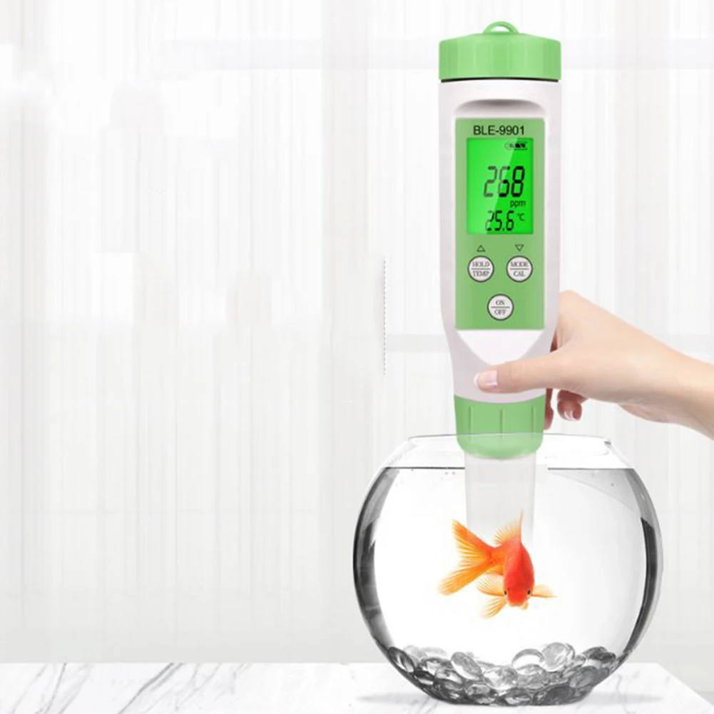 Portable Water Test Pen 0-9990PPM Bluetooth-Compatible Digital Water Quality Monitor for Drinking Aquarium Pool
Portable Water Test Pen 0-9990PPM Bluetooth-Compatible Digital Water Quality Monitor for Drinking Aquarium Pool