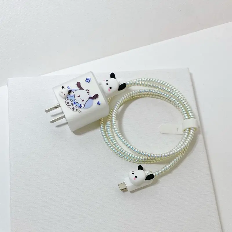 Sanrio Kawaii Pochacco Data Cable Cover Cute Cartoon Anime Figure Charging Cable Protection Rope Suitable for Iphone 13 Kid Gift
Sanrio Kawaii Pochacco Data Cable Cover Cute Cartoon Anime Figure Charging Cable Protection Rope Suitable for Iphone 13 Kid Gift
