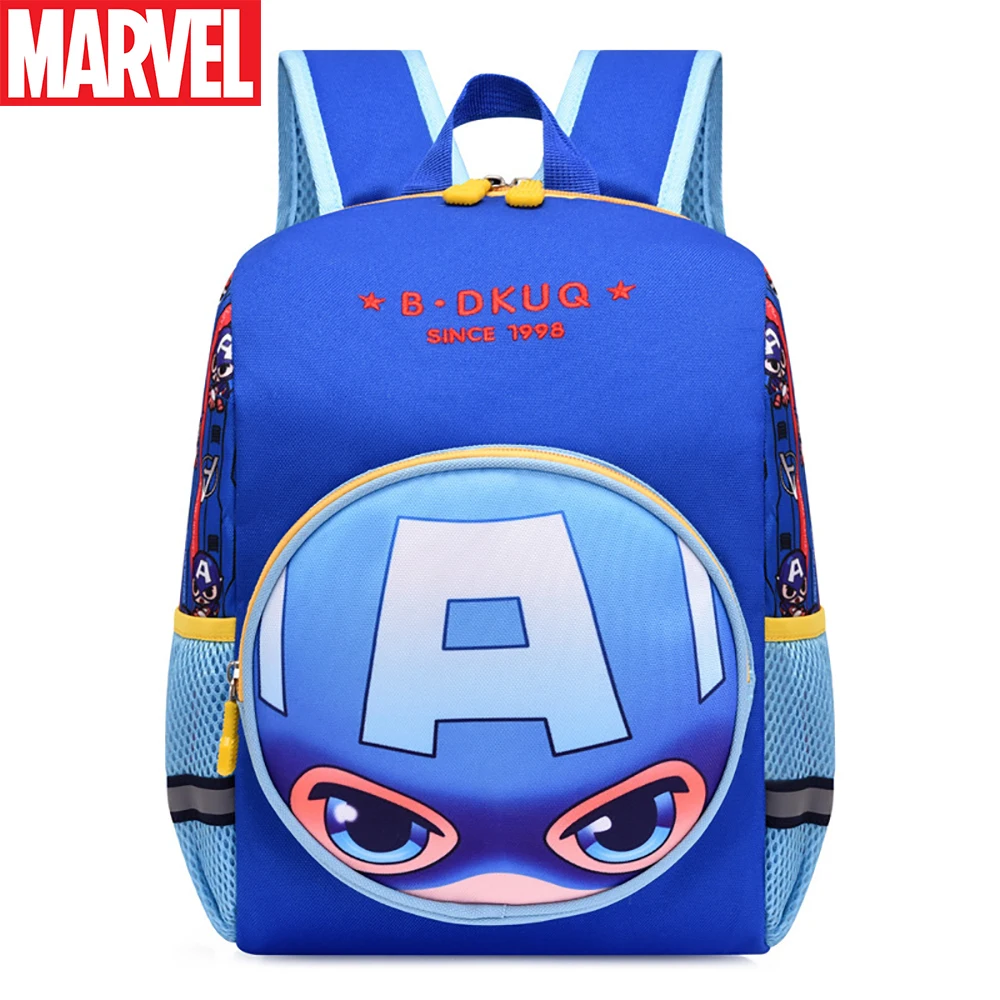 Marvel Kids Cartoon Superhero Schoolbags For Boys Lovely Captain America Spider-man Backpacks Children's Fashion Light Bag New
Marvel Kids Cartoon Superhero Schoolbags For Boys Lovely Captain America Spider-man Backpacks Children's Fashion Light Bag New
