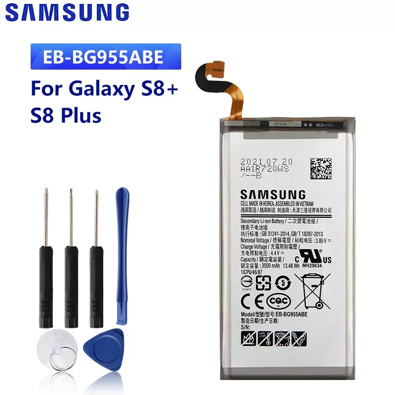 Original Replacement Battery EB-BG955ABA EB-BG955ABE For Samsung GALAXY S8 Plus S8Plus S8+ G9550 G955F G955FD SM-G955
Original Replacement Battery EB-BG955ABA EB-BG955ABE For Samsung GALAXY S8 Plus S8Plus S8+ G9550 G955F G955FD SM-G955