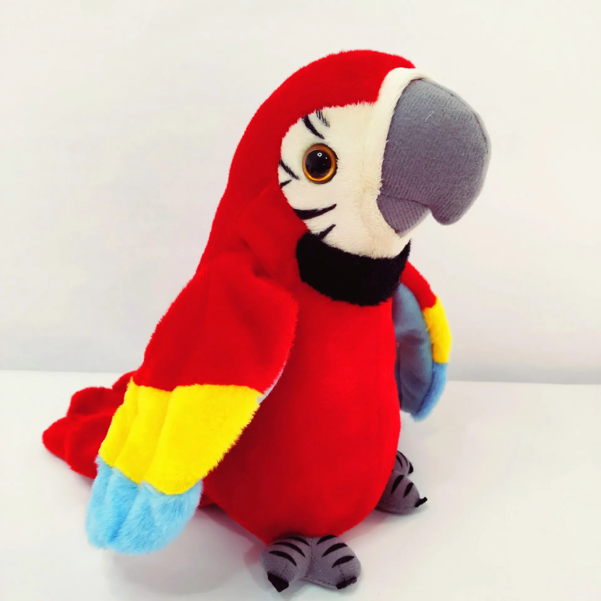 Electric Plush Parrot Toy, Electric Recording, Learning to speak, Parrot can Twist Can flap its wings Toy
Electric Plush Parrot Toy, Electric Recording, Learning to speak, Parrot can Twist Can flap its wings Toy