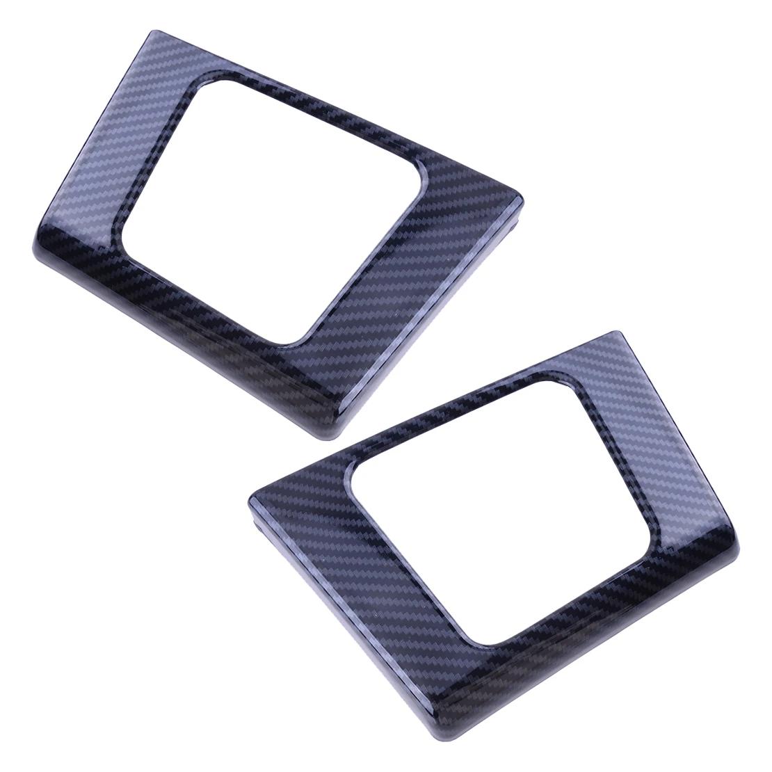 2Pcs Black Carbon Fiber Style Plastic Car Rear Left Right Door Handle Cup Holder Panel Cover Trim Fit for Ford F-150 2021 2022
2Pcs Black Carbon Fiber Style Plastic Car Rear Left Right Door Handle Cup Holder Panel Cover Trim Fit for Ford F-150 2021 2022