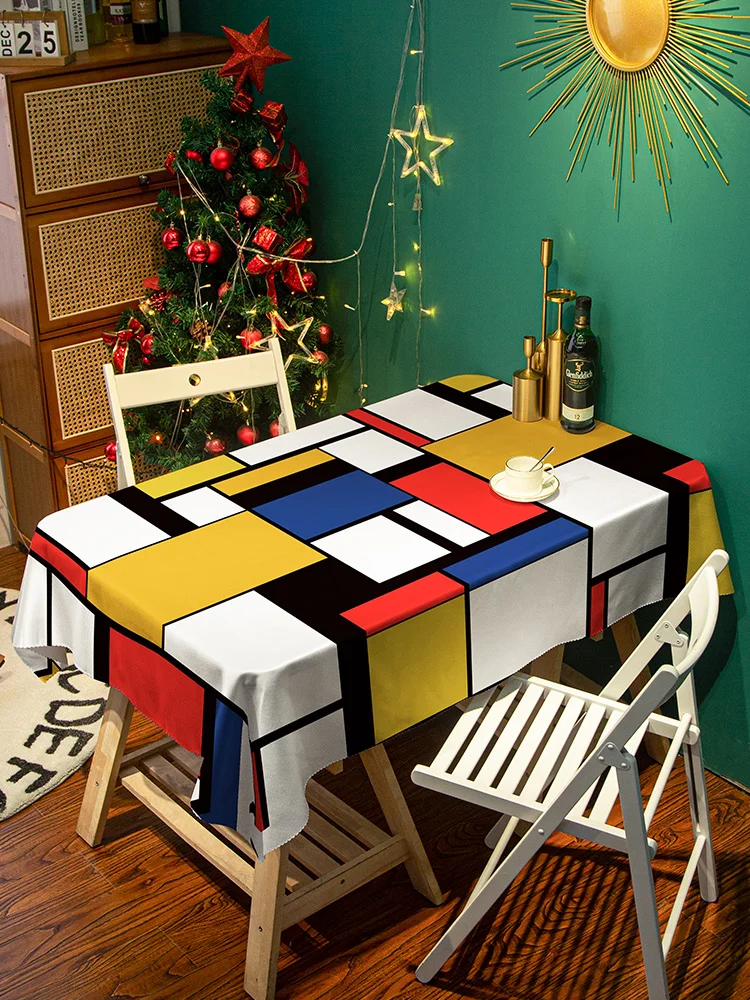 Checkered small square tablecloth waterproof living room coffee table mat student computer tablecloth
Checkered small square tablecloth waterproof living room coffee table mat student computer tablecloth