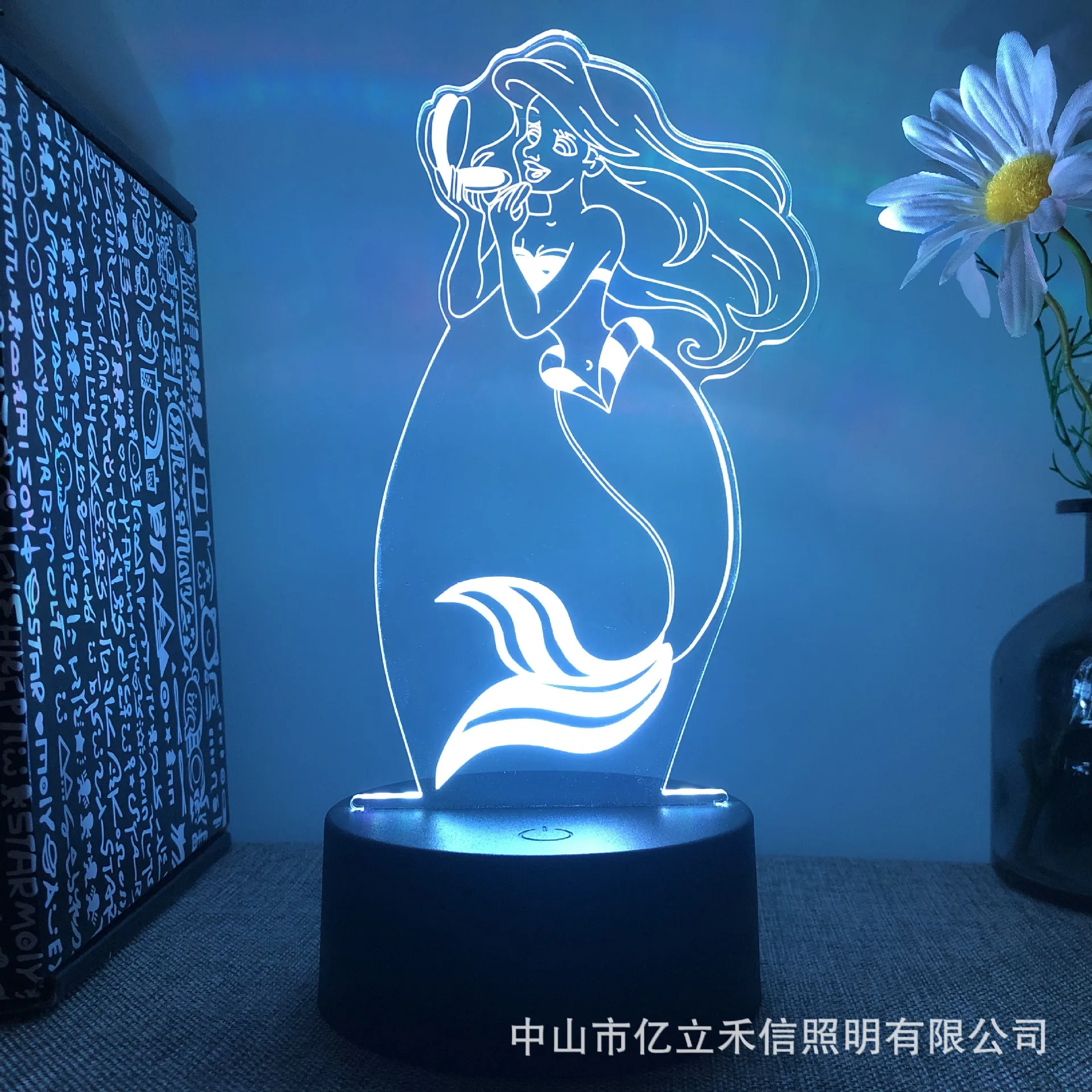 Disney, Русалка, Белоснежка, USB, красочная лампа, меняющая цвет, мягкая искусственная лампа, подарок, фотография интерьера для общежития
Disney, Русалка, Белоснежка, USB, красочная лампа, меняющая цвет, мягкая искусственная лампа, подарок, фотография интерьера для общежития