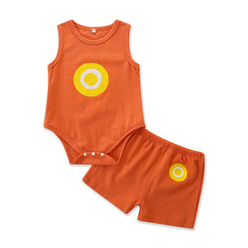 Summer Newborn Infant Baby Boys Girls Set Suits Shorts Sets for Kids Romper + Shorts 2pcs
Summer Newborn Infant Baby Boys Girls Set Suits Shorts Sets for Kids Romper + Shorts 2pcs