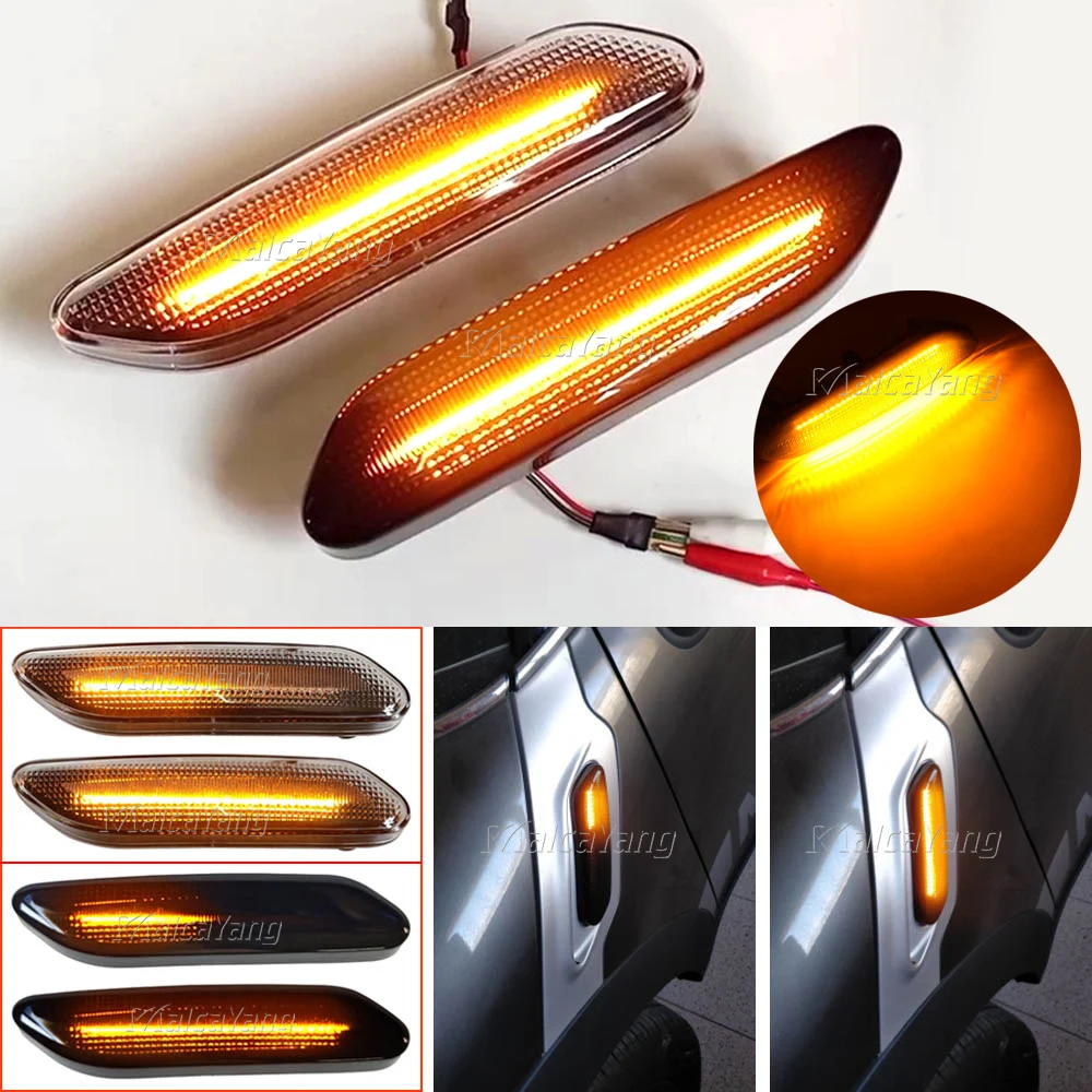 Dynamic LED Side Marker Indicator Lamp Turn Signal Fender Lights For MINI COOPER R60 R61 COUNTRYMAN PACEMAN 2010 2011 2012-2017
Dynamic LED Side Marker Indicator Lamp Turn Signal Fender Lights For MINI COOPER R60 R61 COUNTRYMAN PACEMAN 2010 2011 2012-2017