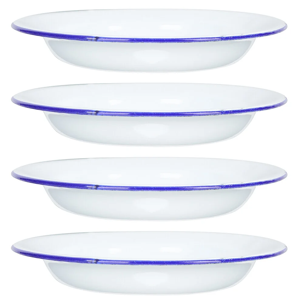 4 Pcs Food Bowl Steamed Plates Camping Dinnerware Enamel Decorative Retro Style Fruits Household Tray Blue
4 Pcs Food Bowl Steamed Plates Camping Dinnerware Enamel Decorative Retro Style Fruits Household Tray Blue