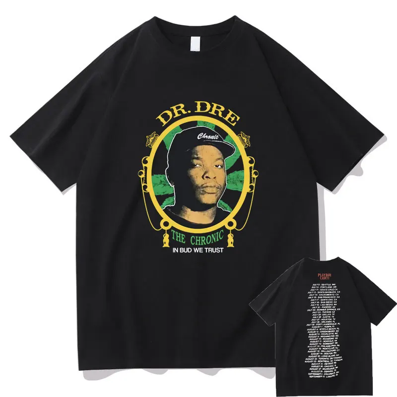 2022 New Rap Hip Hop Dr. Dre The Chronic and Playboi Carti Letter Logo Double-sided Print T-shirt Men Women Crewneck Loose Tees
2022 New Rap Hip Hop Dr. Dre The Chronic and Playboi Carti Letter Logo Double-sided Print T-shirt Men Women Crewneck Loose Tees
