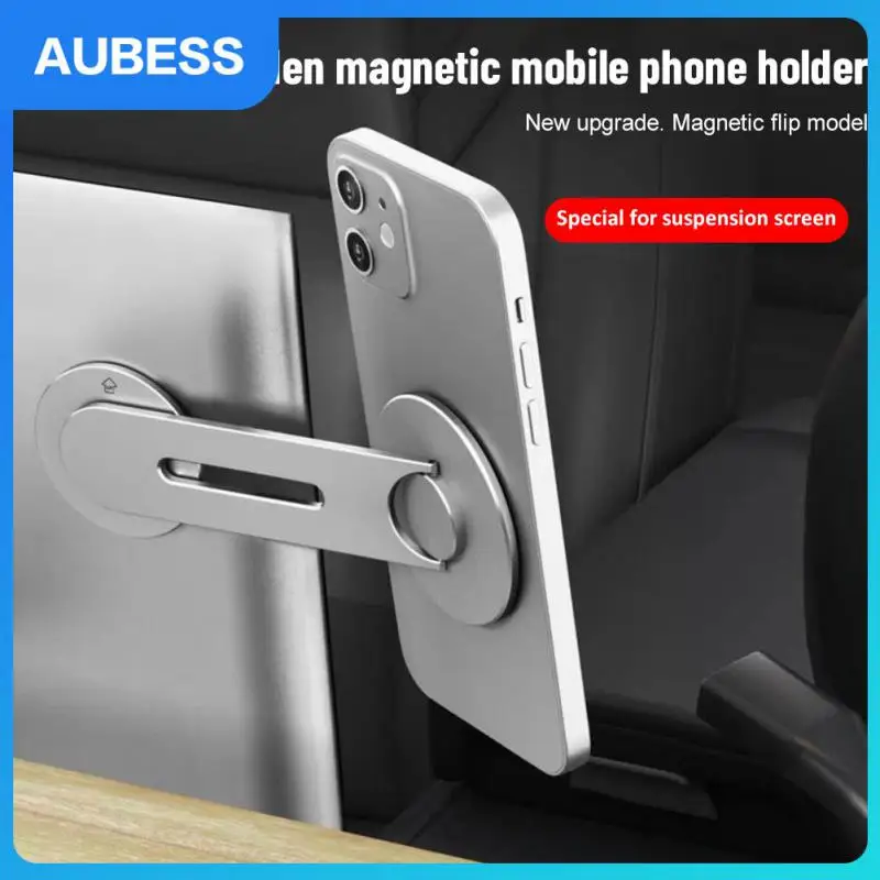 Magnetic Car Phone Bracket For Tesla Model 3/Y/X/S Invisible Mount 180 Degree Rotating Magnetic Monitor Expansion Aluminum Alloy
Magnetic Car Phone Bracket For Tesla Model 3/Y/X/S Invisible Mount 180 Degree Rotating Magnetic Monitor Expansion Aluminum Alloy