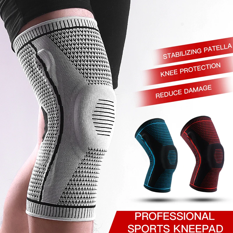 1 Piece Knee Brace Strap Patella Medial Support Strong Meniscus Silicone Compression Protection Sport Kneepads Running Basket
1 Piece Knee Brace Strap Patella Medial Support Strong Meniscus Silicone Compression Protection Sport Kneepads Running Basket