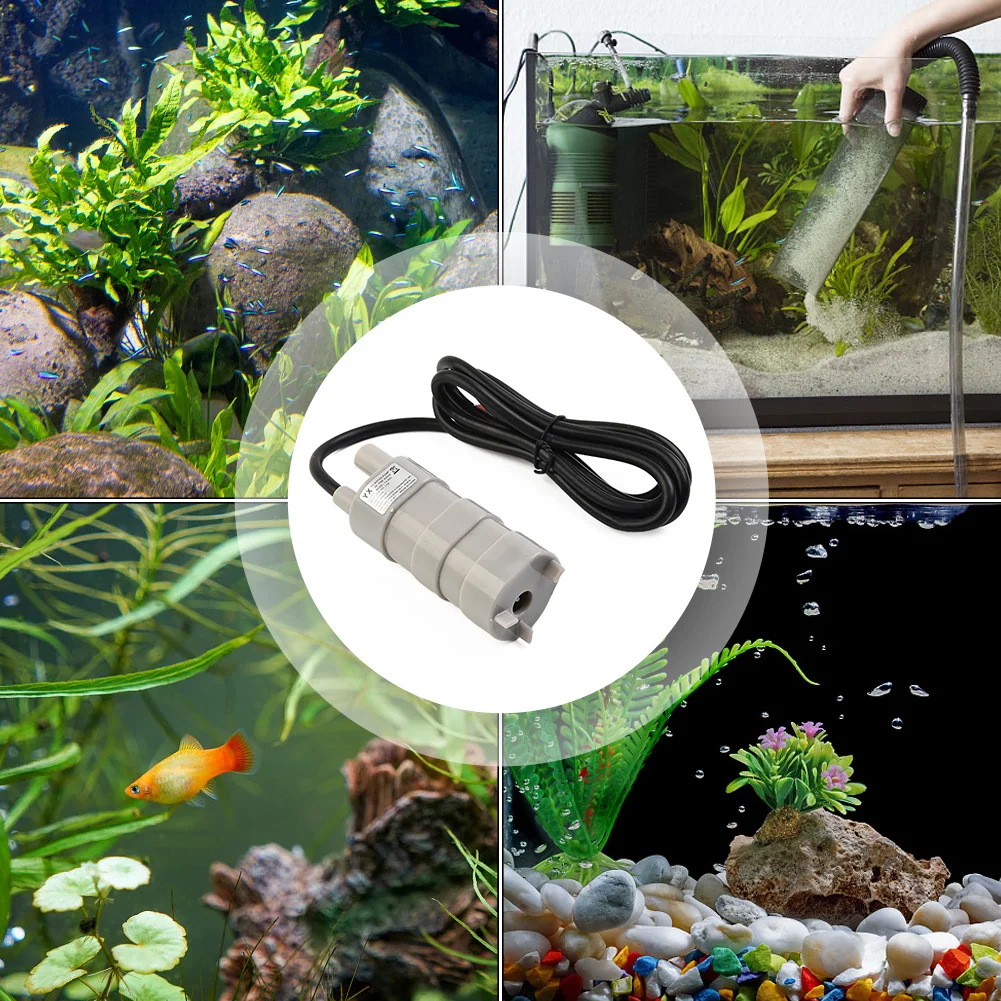 DC 12V Water Pump JT - 500 DC 1.2A Micro Submersible Motor Water Pump 5M 14L/Min 600L/H 6-15V For Washing Pump Tank
DC 12V Water Pump JT - 500 DC 1.2A Micro Submersible Motor Water Pump 5M 14L/Min 600L/H 6-15V For Washing Pump Tank
