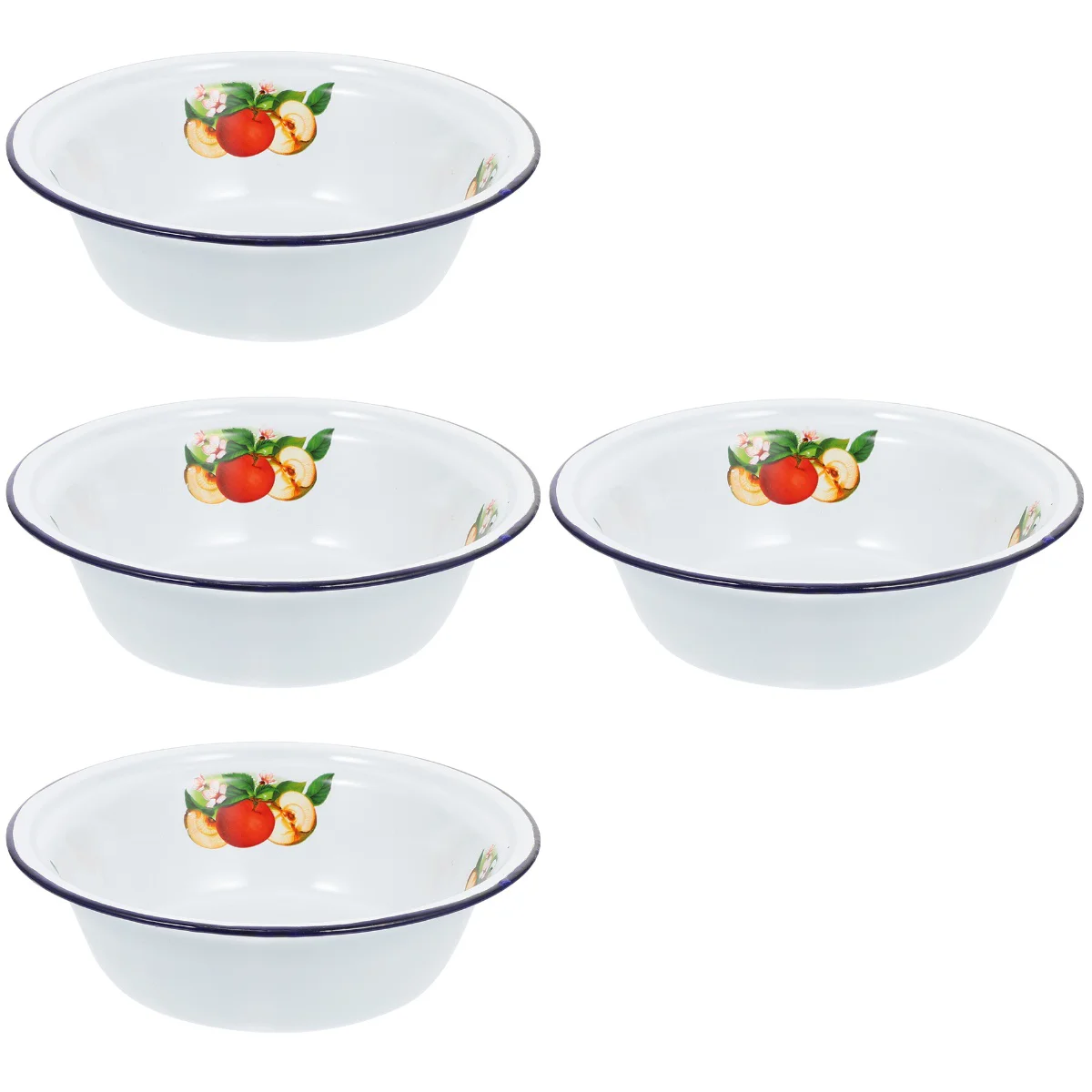 Enamel Basin Bowl Soup Mixing Bowls Serving Noodle Chinese Camping Retro Thick Multipurpose Storage
Enamel Basin Bowl Soup Mixing Bowls Serving Noodle Chinese Camping Retro Thick Multipurpose Storage