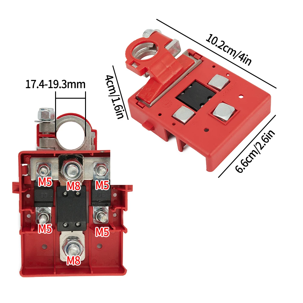 32V 400A Car Battery Distribution Terminal Quick Release Pile Head Connector For Four-wheel Drive And Caravans With Multiple Acc
32V 400A Car Battery Distribution Terminal Quick Release Pile Head Connector For Four-wheel Drive And Caravans With Multiple Acc