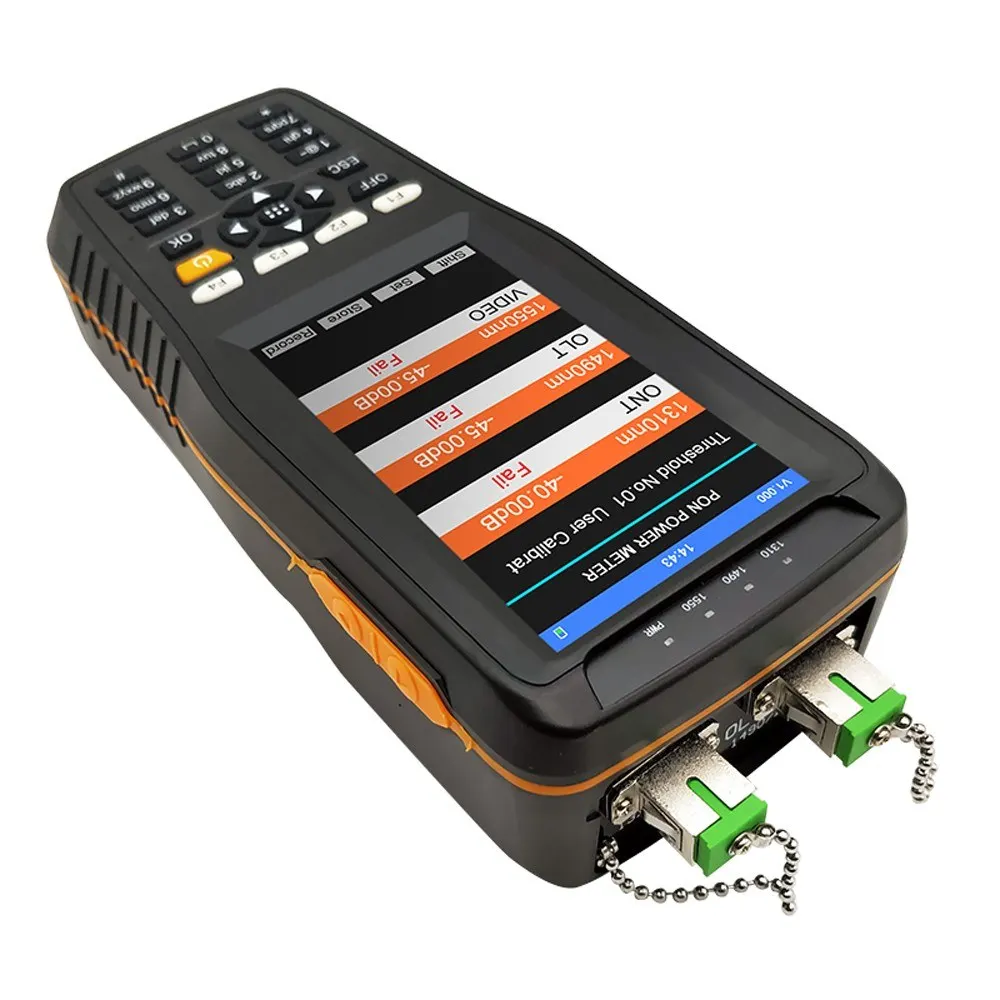 TM70B Portable Reachargeable PON Fiber Optical Power Meter Multifunctional LCD Screen Optical Power Meter
TM70B Portable Reachargeable PON Fiber Optical Power Meter Multifunctional LCD Screen Optical Power Meter
