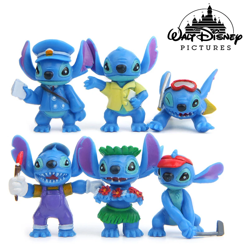 Фигурка аниме «Лило и Ститч» 4-го поколения, 6 моделей
Фигурка аниме «Лило и Ститч» 4-го поколения, 6 моделей