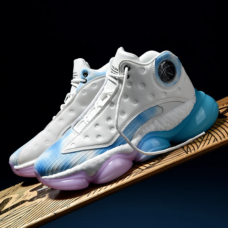 Popular Male Basketball Shoes Outdoor Women Basketball Trainers High Top Leather Kids Basket Shoes Anti Slip Basketball Boots
Popular Male Basketball Shoes Outdoor Women Basketball Trainers High Top Leather Kids Basket Shoes Anti Slip Basketball Boots