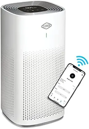 Air Purifiers for Home, True HEPA Filter, Works with Alexa, Medium Rooms up to 1,000 Sq Ft, Removes 99.9% of Viruses, Wildfire S
Air Purifiers for Home, True HEPA Filter, Works with Alexa, Medium Rooms up to 1,000 Sq Ft, Removes 99.9% of Viruses, Wildfire S