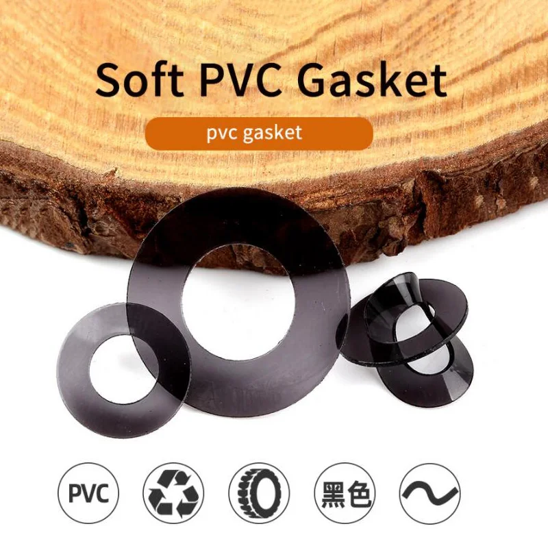 100 шт., Водонепроницаемые герметичные плоские прокладки из мягкого ПВХ-пластика
100 шт., Водонепроницаемые герметичные плоские прокладки из мягкого ПВХ-пластика