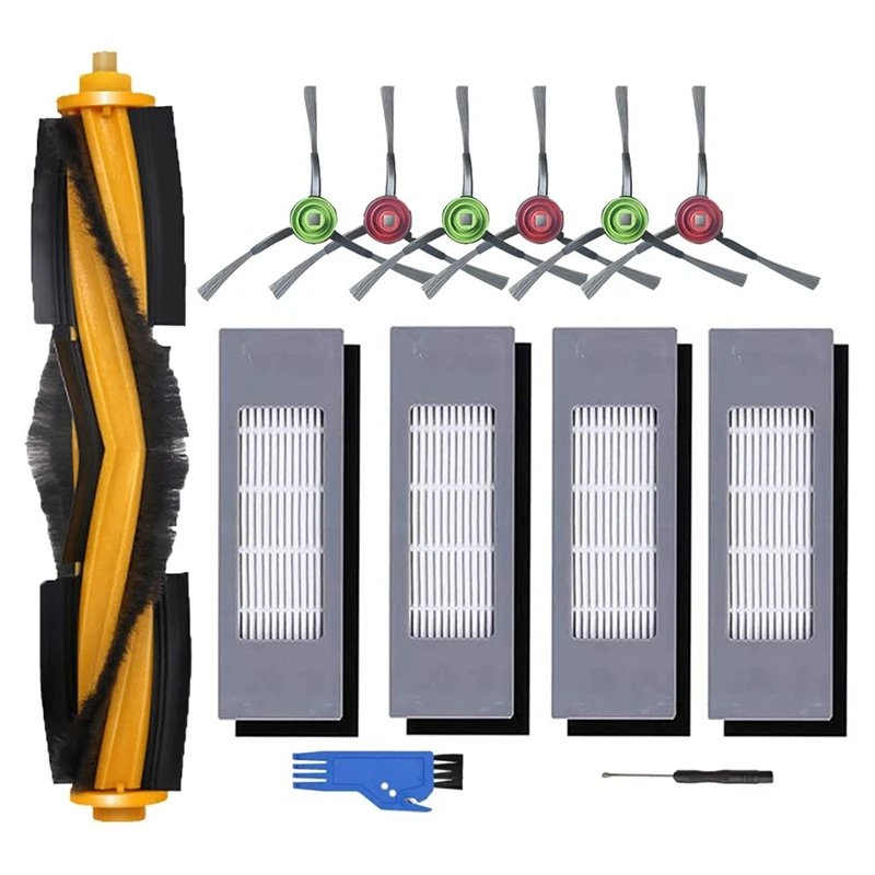 Replacement Accessories Kit Fit For Yeedi Vac/Vac Max/Vac Station Robot Vacuum, Main Brush Filter Side Brushes
Replacement Accessories Kit Fit For Yeedi Vac/Vac Max/Vac Station Robot Vacuum, Main Brush Filter Side Brushes