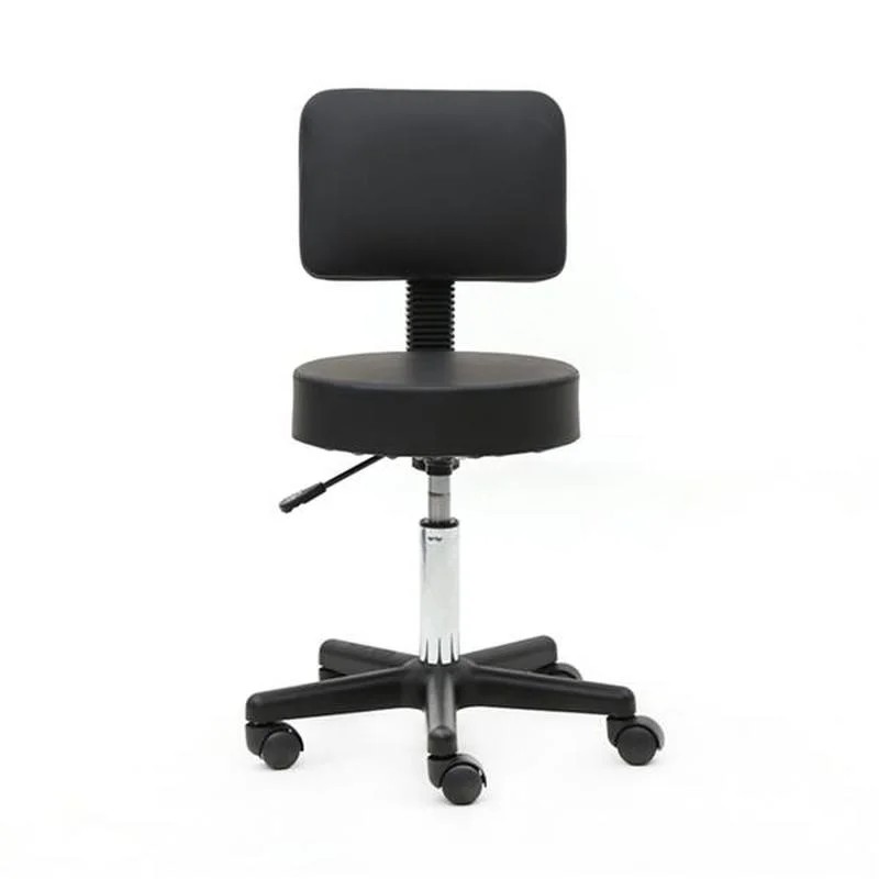 Round Shape Plastic Adjustable Salon Stool with Back Black
Round Shape Plastic Adjustable Salon Stool with Back Black