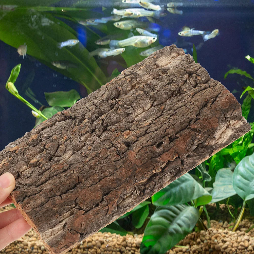 2 Pcs Reptile Tree Bark Reptiles Cork Lifelike Bark Board Reptile Habitat Cork Log Hamsters Glass Aquarium
2 Pcs Reptile Tree Bark Reptiles Cork Lifelike Bark Board Reptile Habitat Cork Log Hamsters Glass Aquarium