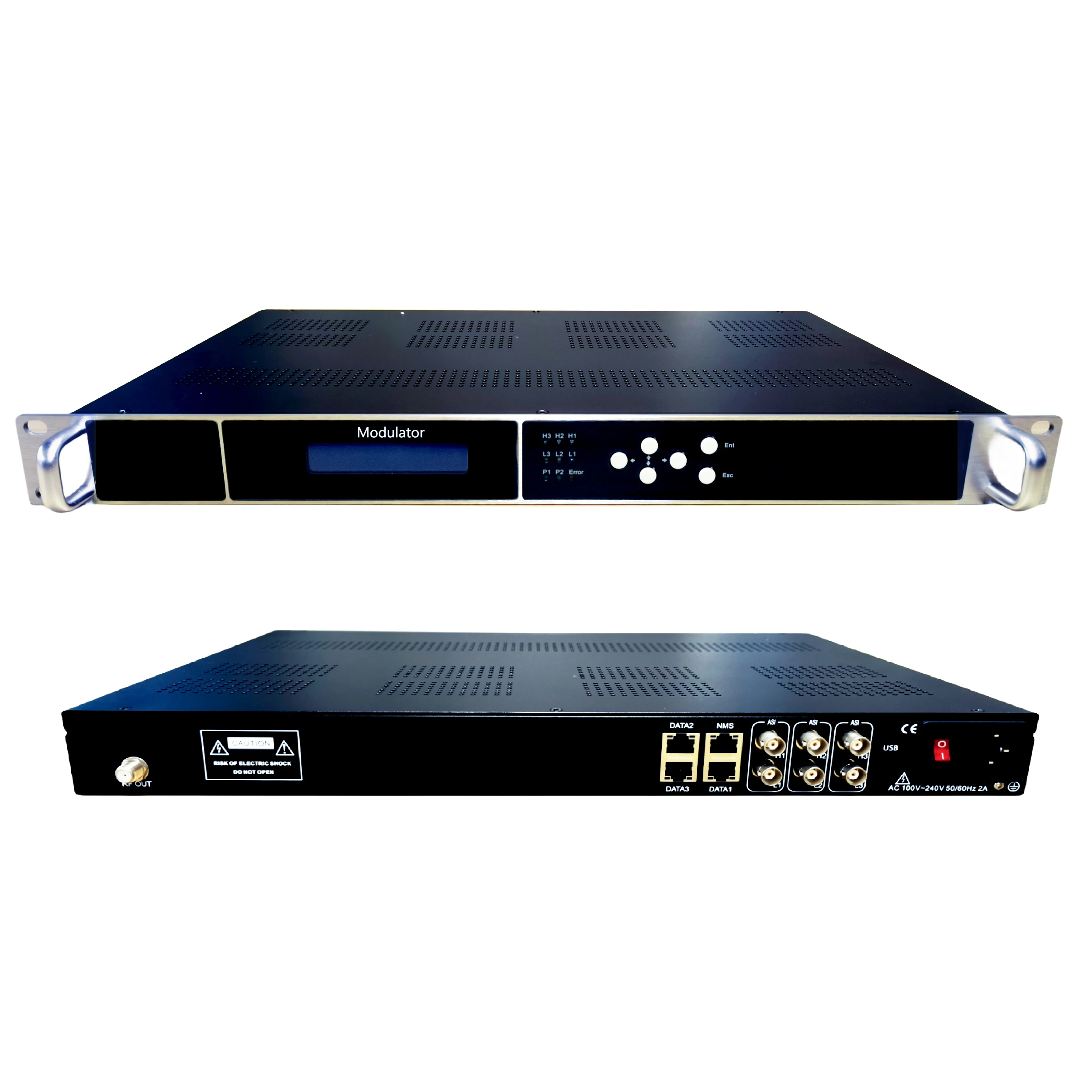8-канальный одноканальный IP-транслятор (HLS/SRT/RTSP/UDP/RTMP) в RF DVB-T ATSC ISDBT DVB-C DTMB модулятор