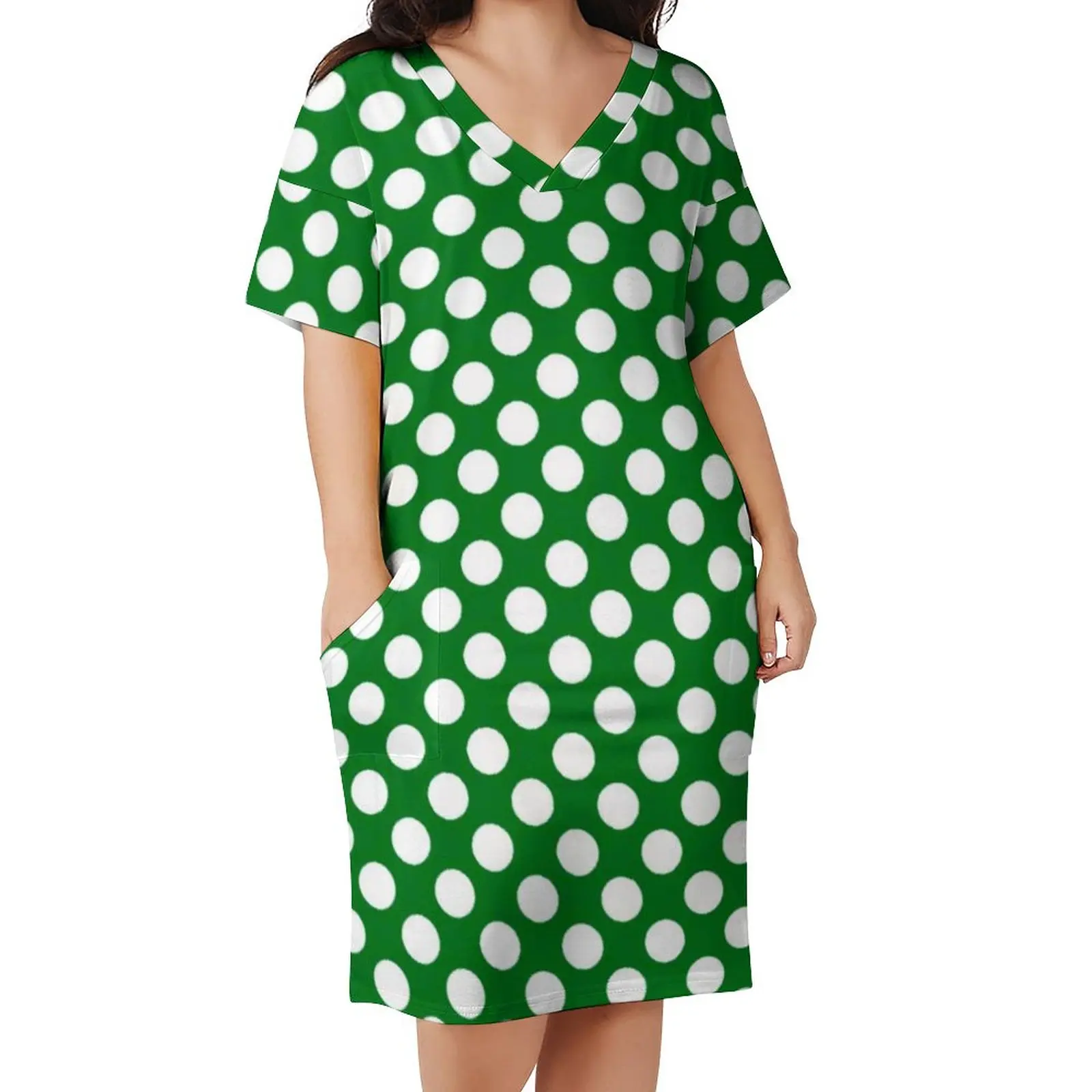 Polka Dot Patty's Day Print Casual Dress St Patrick's Day Holiday Vintage Dresses V Neck Street Style Dress Plus Size 3XL 4XL
Polka Dot Patty's Day Print Casual Dress St Patrick's Day Holiday Vintage Dresses V Neck Street Style Dress Plus Size 3XL 4XL