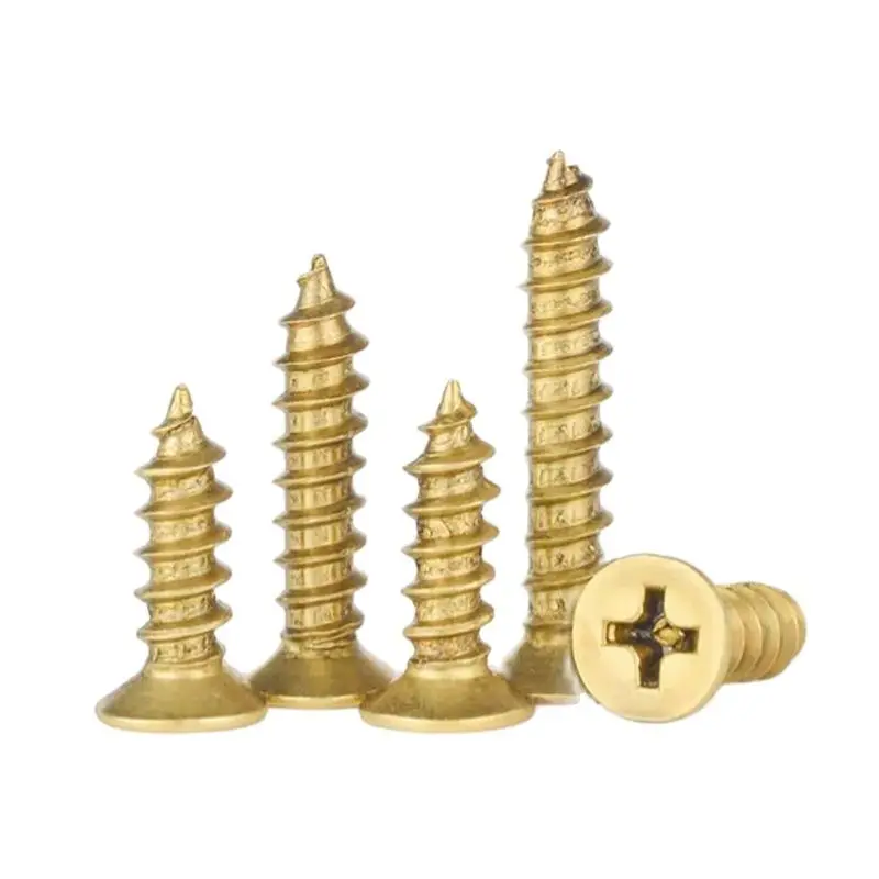 Brass Screw Self Tapping M2 M2.5 M3 M3.5 M4 M4.5 M5 M6
Brass Screw Self Tapping M2 M2.5 M3 M3.5 M4 M4.5 M5 M6