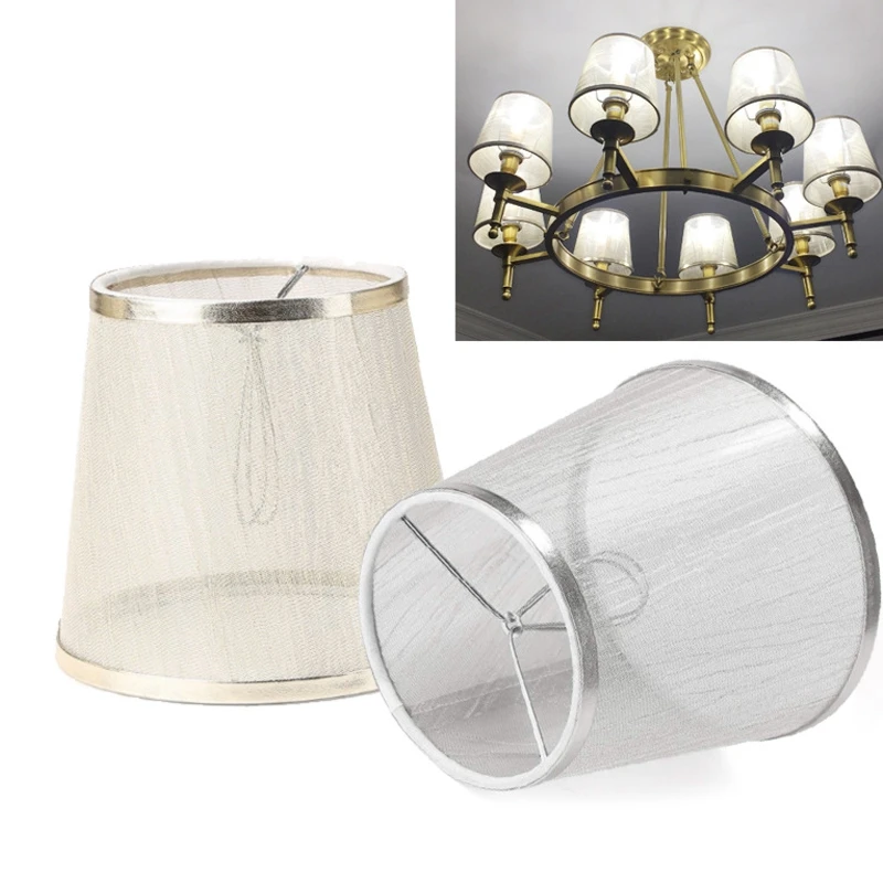 Bedside Mini Transparent Lampshade Chandelier Fabric Lamp Wall Lamp Desk Lamp Replacement Shell Cover
Bedside Mini Transparent Lampshade Chandelier Fabric Lamp Wall Lamp Desk Lamp Replacement Shell Cover