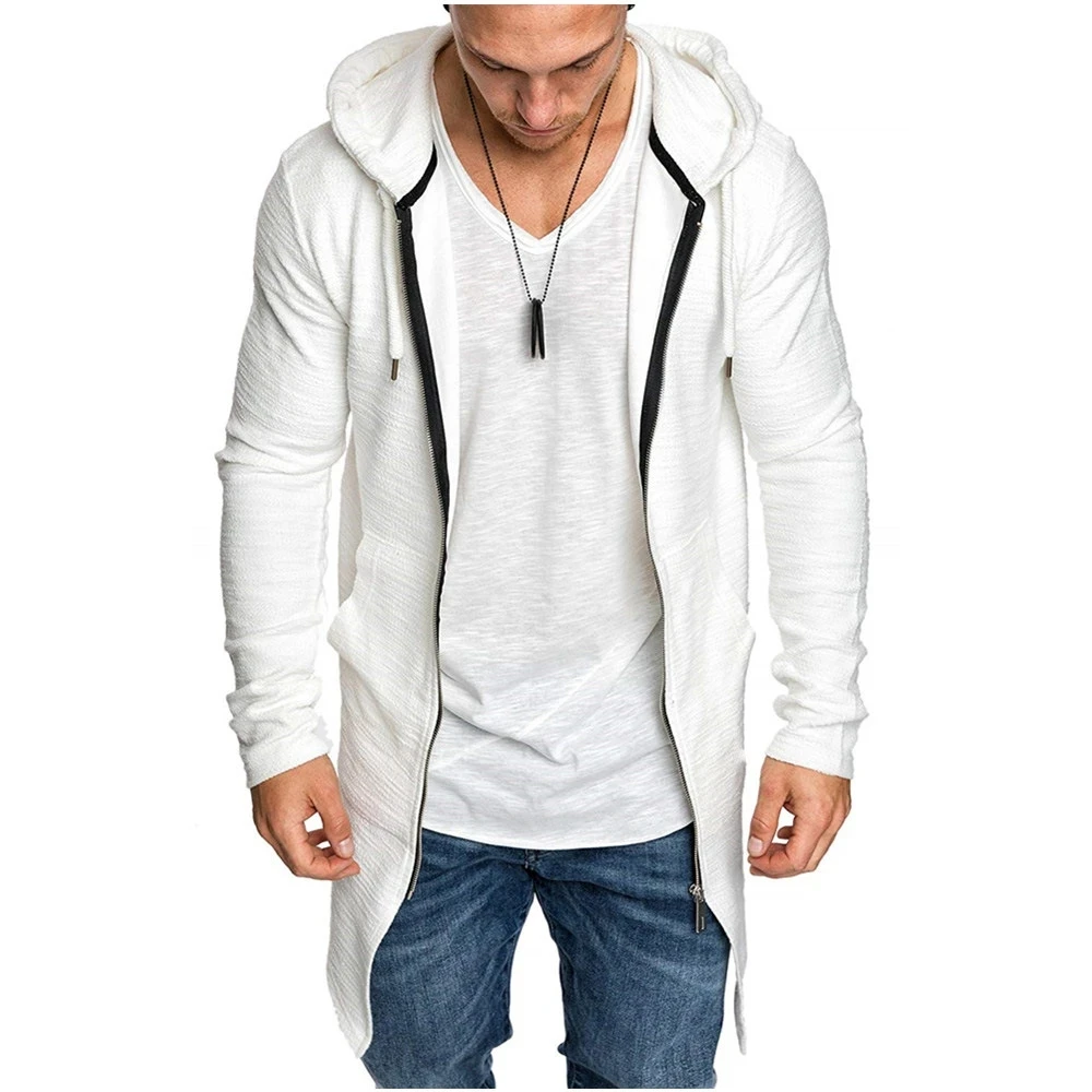 Windbreaker Men's Cloak Men's Mid length Windbreaker Hooded Jacket Men's Autumn Special Clothing Slim Fit Zipper Cardigan Men
Windbreaker Men's Cloak Men's Mid length Windbreaker Hooded Jacket Men's Autumn Special Clothing Slim Fit Zipper Cardigan Men