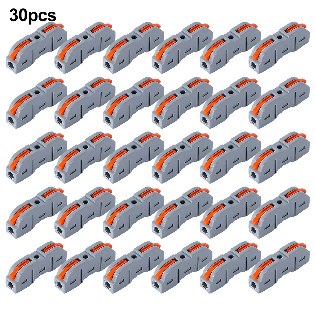 30pcs Wire Connector 222-412 2 Pin Splicing Terminal Blocks Led Strip Lighting Electric Quick Connectors Conductor Rail Conector
30pcs Wire Connector 222-412 2 Pin Splicing Terminal Blocks Led Strip Lighting Electric Quick Connectors Conductor Rail Conector