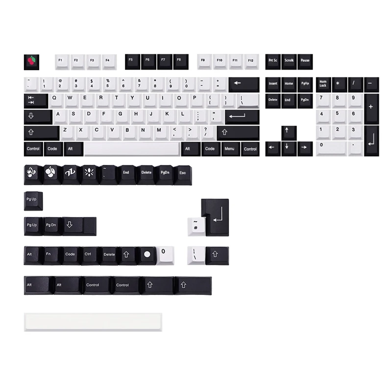 For US Black White Pbt Dye Subbed Keycap Cherry Profile Keycaps for Qwertz Azerty Mx Keyboard Key Cap
For US Black White Pbt Dye Subbed Keycap Cherry Profile Keycaps for Qwertz Azerty Mx Keyboard Key Cap