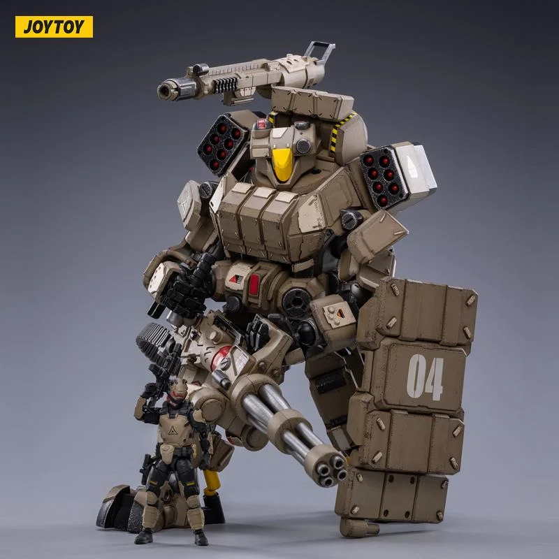 JOYTOY Iron Wrecker 04 Heavy Firepower Mecha 1/25 Action Figure Toys with Soldier Figure Collectible Model Toys for Children
JOYTOY Iron Wrecker 04 Heavy Firepower Mecha 1/25 Action Figure Toys with Soldier Figure Collectible Model Toys for Children