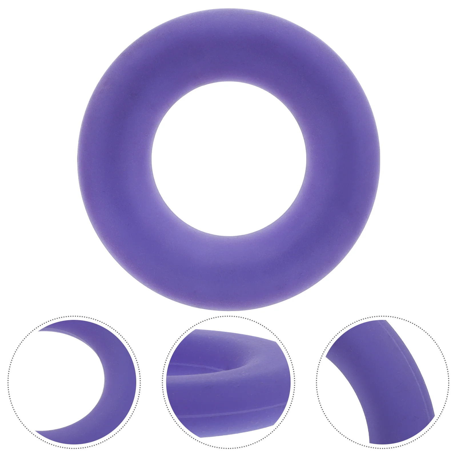 

Saxophone Mute Ring Dampener Silencer: Silicone Sax Ring Eliminator Ring Replacement Accessory for Soprano Alto Tenor Purple
