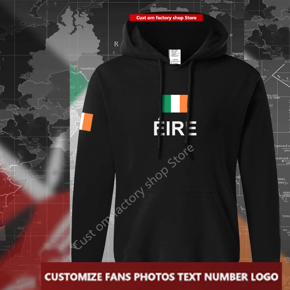 Ireland hoodies Free Custom Jersey Fans DIY Name Number LOGO tracksuit nation Irish flag Eire IE 
Ireland hoodies Free Custom Jersey Fans DIY Name Number LOGO tracksuit nation Irish flag Eire IE