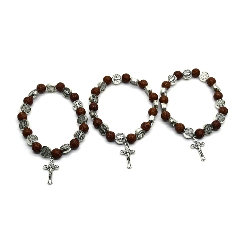 3pcs Handmade Rosary Bracelet Decorative Household Accessory Supplies Drop shipping
3pcs Handmade Rosary Bracelet Decorative Household Accessory Supplies Drop shipping