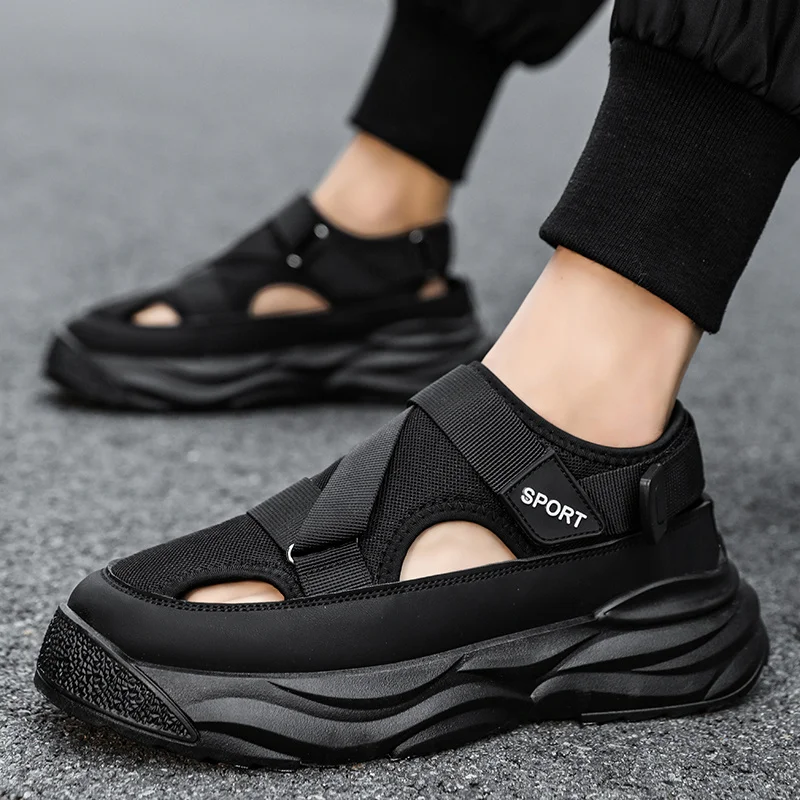2023 New Men's Sandals Soft Comfortable Non-Slip Mens Shoes High Quality Woven Beach Sandals Men Gladiator Sandals Summer Flats
2023 New Men's Sandals Soft Comfortable Non-Slip Mens Shoes High Quality Woven Beach Sandals Men Gladiator Sandals Summer Flats