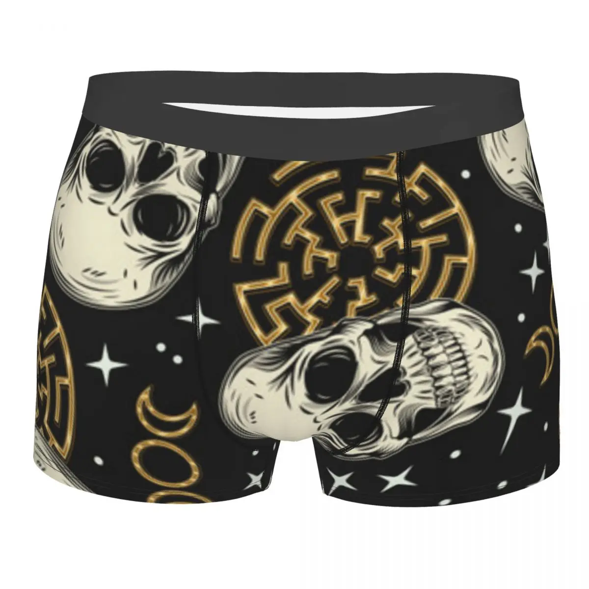 Men's Panties Underpants Boxers Underwear Vintage Skull Labyrinth Stars Sexy Male Shorts
Men's Panties Underpants Boxers Underwear Vintage Skull Labyrinth Stars Sexy Male Shorts