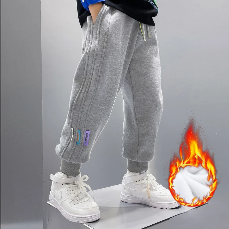 Autumn Winter Kids Teenage Boys Casual School Sport Pants Fleece Trousers Jogger Pant For Children Loose Sweatpant Boys Clothes
Autumn Winter Kids Teenage Boys Casual School Sport Pants Fleece Trousers Jogger Pant For Children Loose Sweatpant Boys Clothes