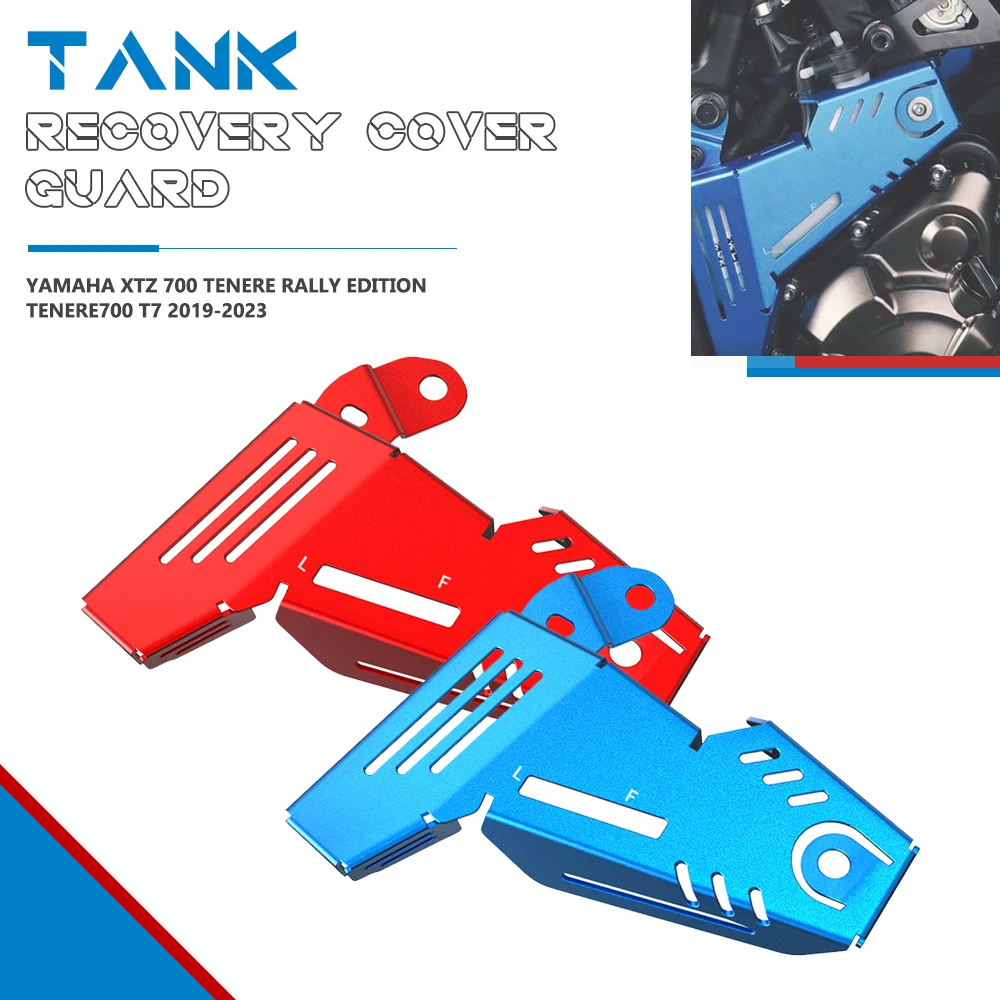 Motorcycle Coolant Recovery Tank Shield Cover For Yamaha XTZ700 T7 Tenere 700 / Rally Edition 2020-2023 Coolant Reservoir Guard
Motorcycle Coolant Recovery Tank Shield Cover For Yamaha XTZ700 T7 Tenere 700 / Rally Edition 2020-2023 Coolant Reservoir Guard
