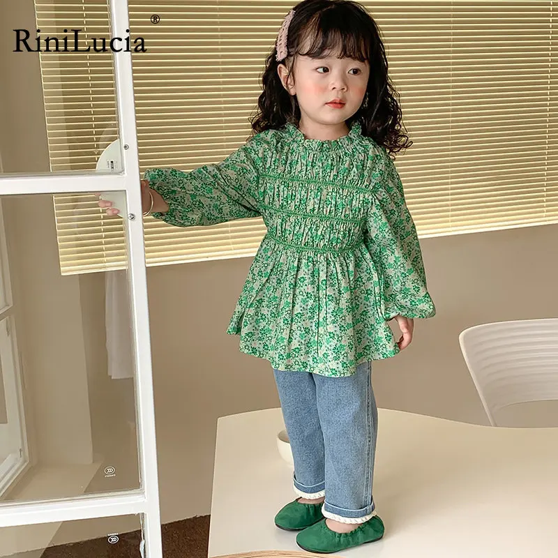 RiniKinda Girl Clothes Floral Ruffle Shirt 2022 Autumn Puff Sleeve Girl's Shirt Blouse Slash Neck Kid's Princess Shirt Tops
RiniKinda Girl Clothes Floral Ruffle Shirt 2022 Autumn Puff Sleeve Girl's Shirt Blouse Slash Neck Kid's Princess Shirt Tops