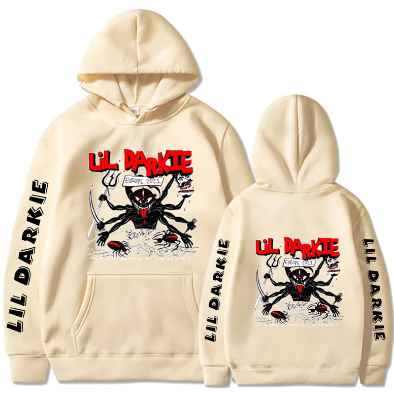 Hoodies Print brand LIL DARKIE Autumn Streetwear Men Women Fashion Oversized Sweatshirts Hoodie Tracksuits Unisex Clothing 2023
Hoodies Print brand LIL DARKIE Autumn Streetwear Men Women Fashion Oversized Sweatshirts Hoodie Tracksuits Unisex Clothing 2023